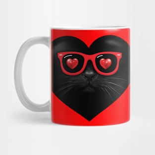 BLACK CAT LOVE! Mug